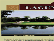Tablet Screenshot of lagunaoaksgolf.com
